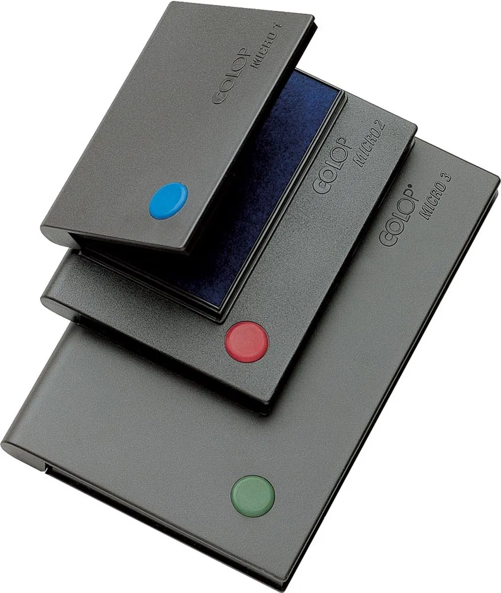 Colop Stempelkussen Micro 5x9cm - Blauw