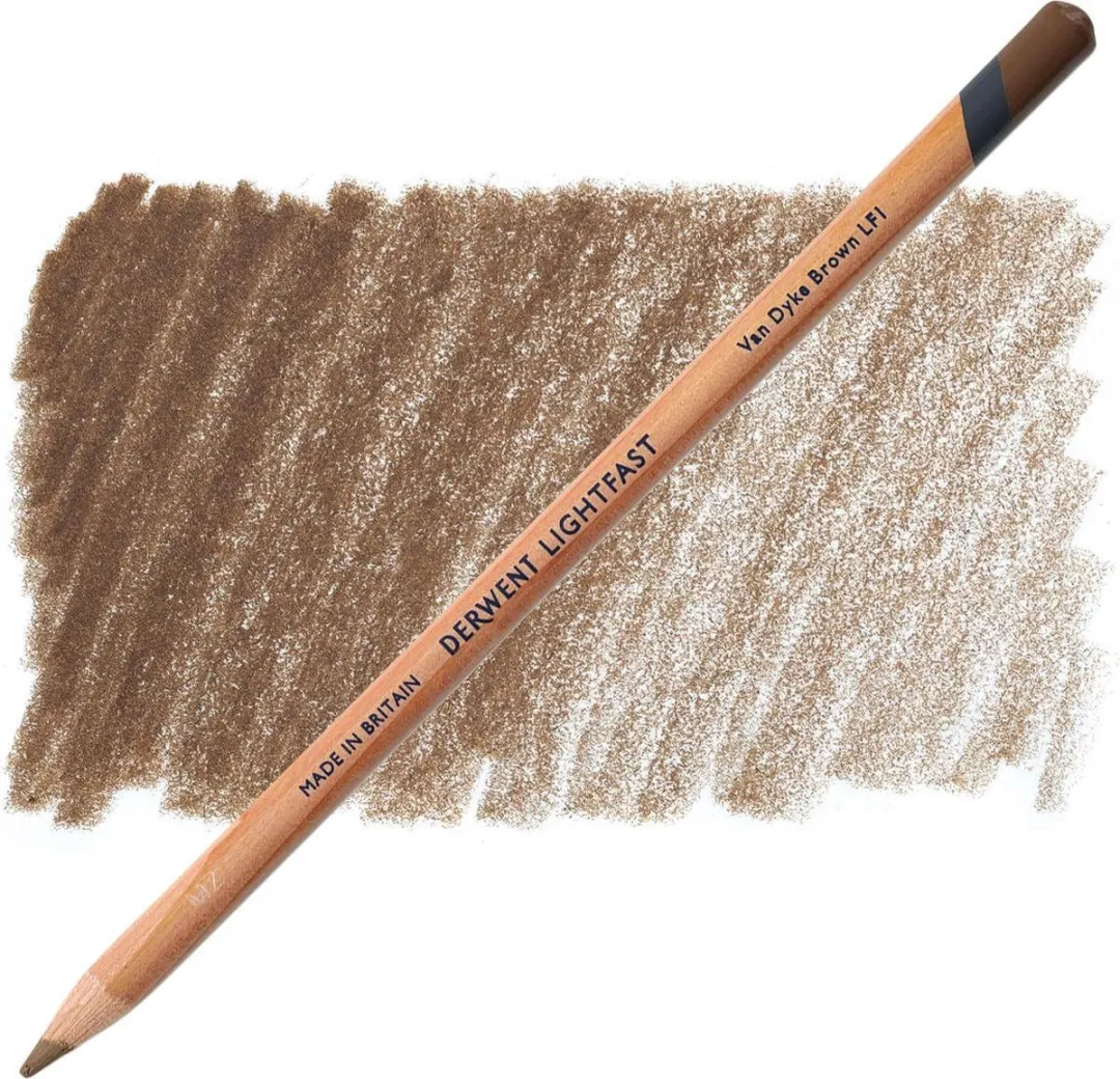 Derwent Lightfast Potlood Van Dyke Brown LF1