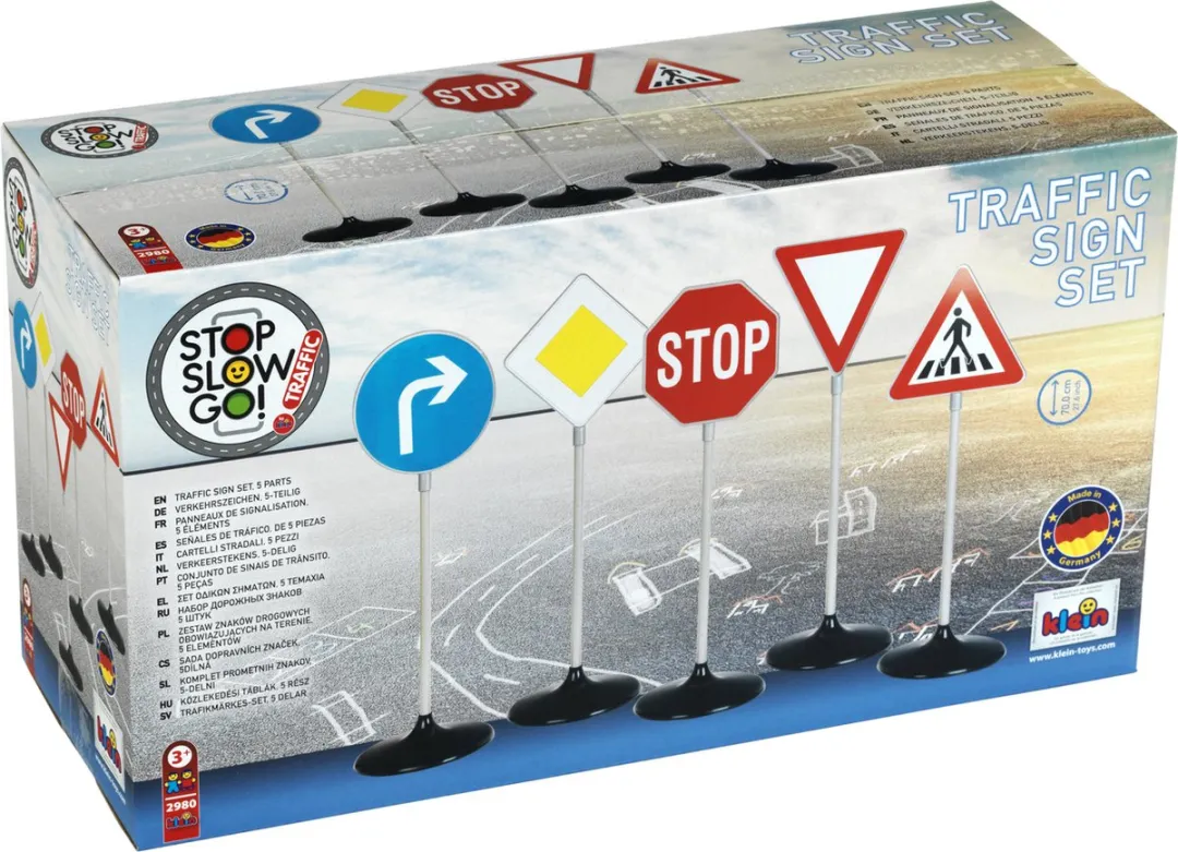 Klein Toys Verkeersborden 5-delig Multicolor