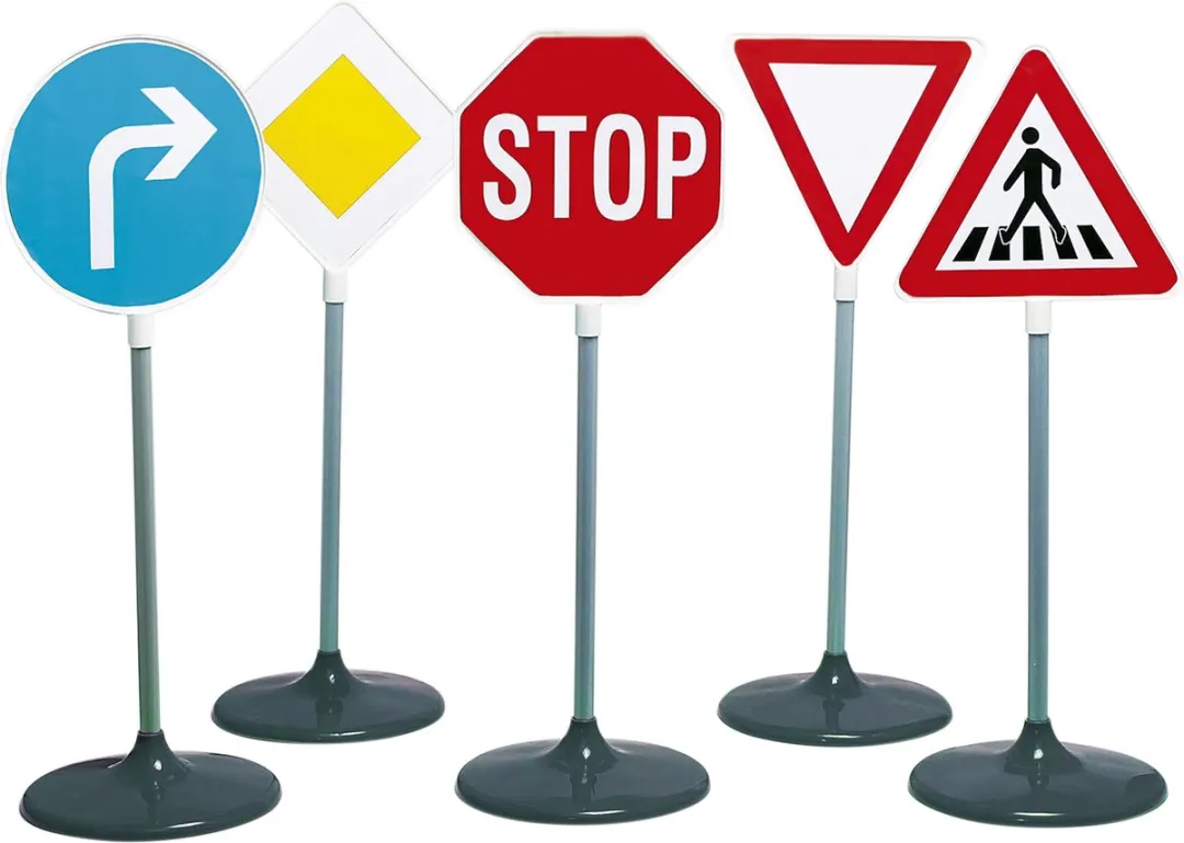 Klein Toys Verkeersborden 5-delig Multicolor