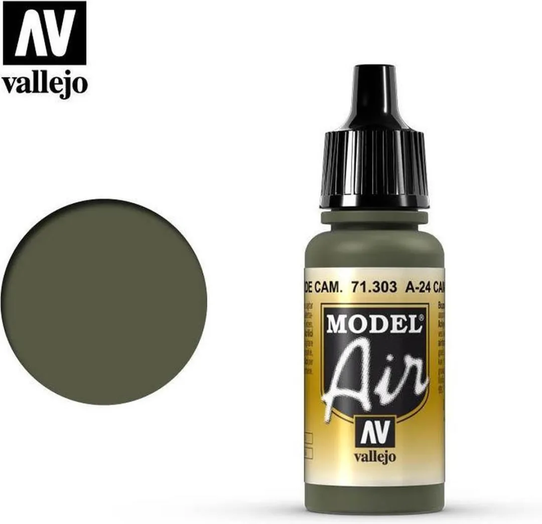 Vallejo Model Air A-24M Camouflage Green Acrylverf 17ml