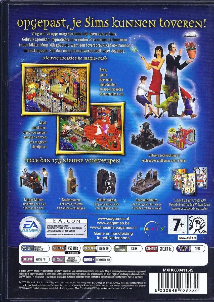 Electronic Arts De Sims Abracadabra - 3 CD's