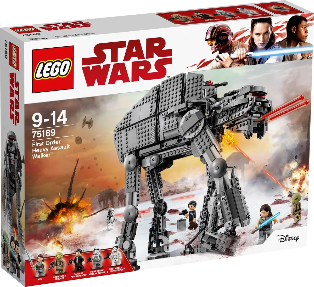 LEGO Star Wars First Order Heavy Assault Walker 75189 - 1376 Stukken