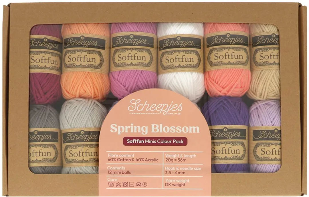 Scheepjes Softfun Colour Pack 12x20g