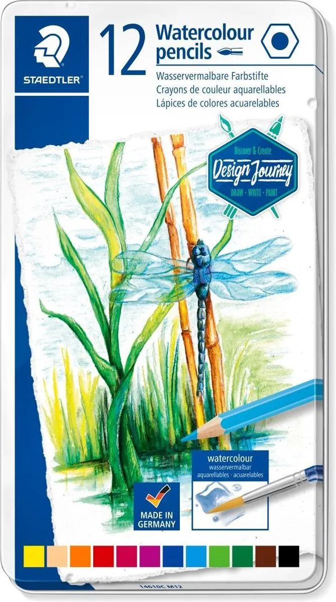 STAEDTLER Aquarel Potloden 12-delig