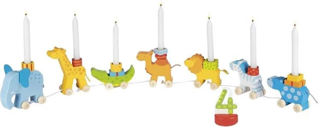 Goki Circus Karavaan Junior Kaarsenhouder 70cm