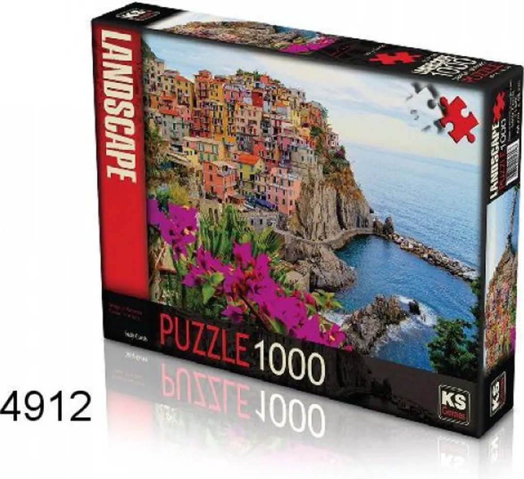 KS Games Village of Manarola Legpuzzel 1000 Stuks