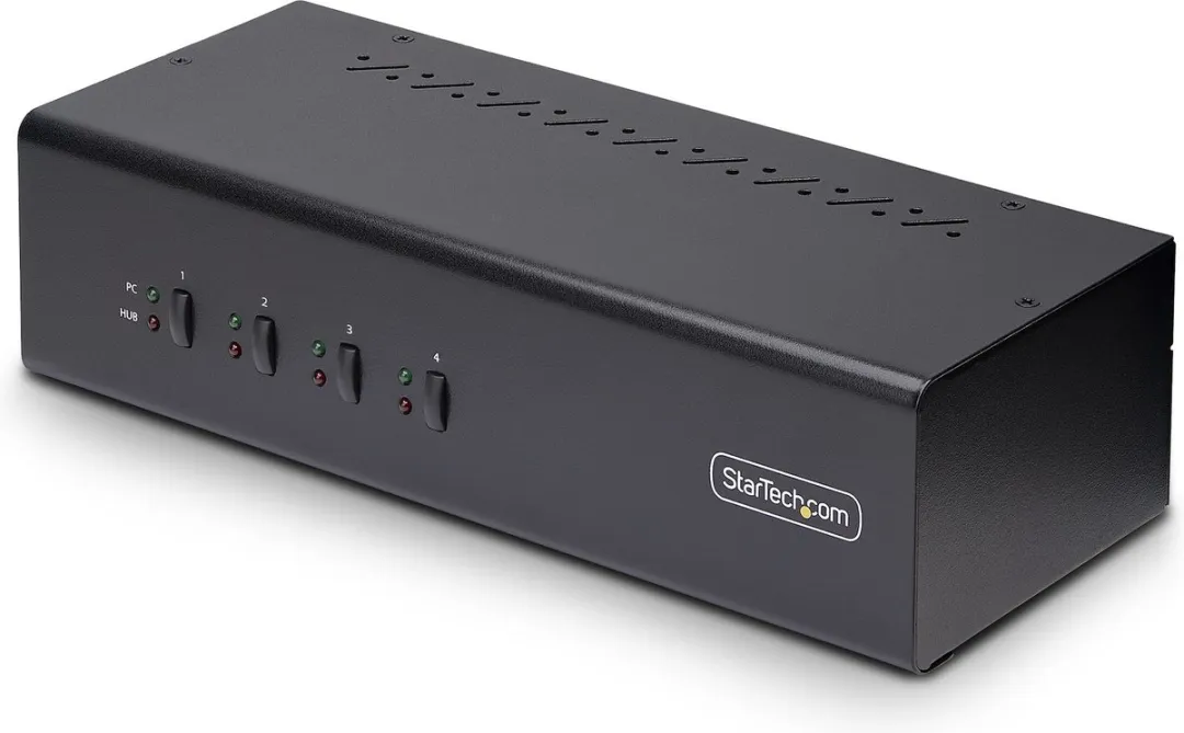 Startech P4DD46A2-KVM-Switch 4K 60Hz