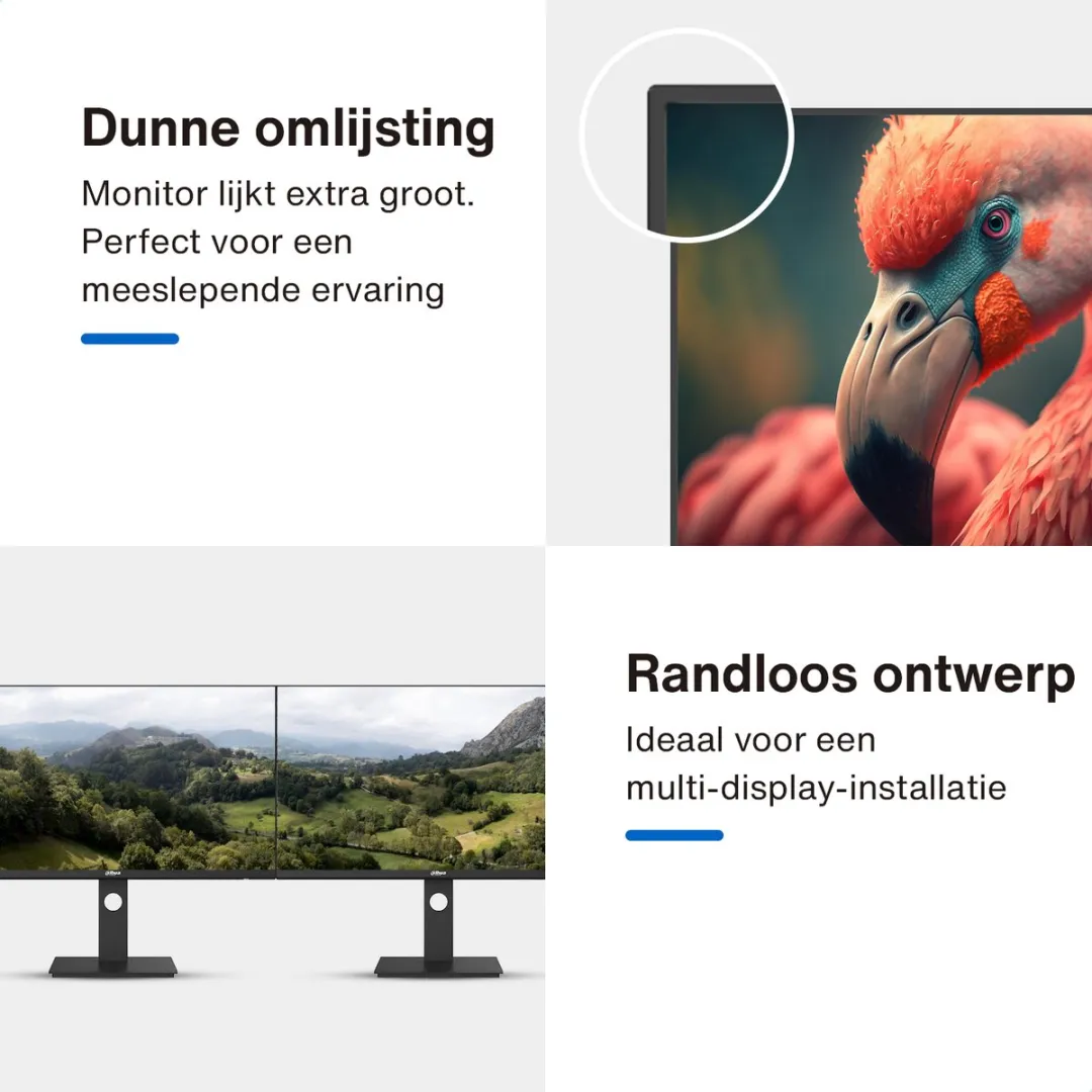 Dahua LM27-P301A QHD Monitor 27 inch - 75Hz - USB-C 65W - afbeelding 6 van 6