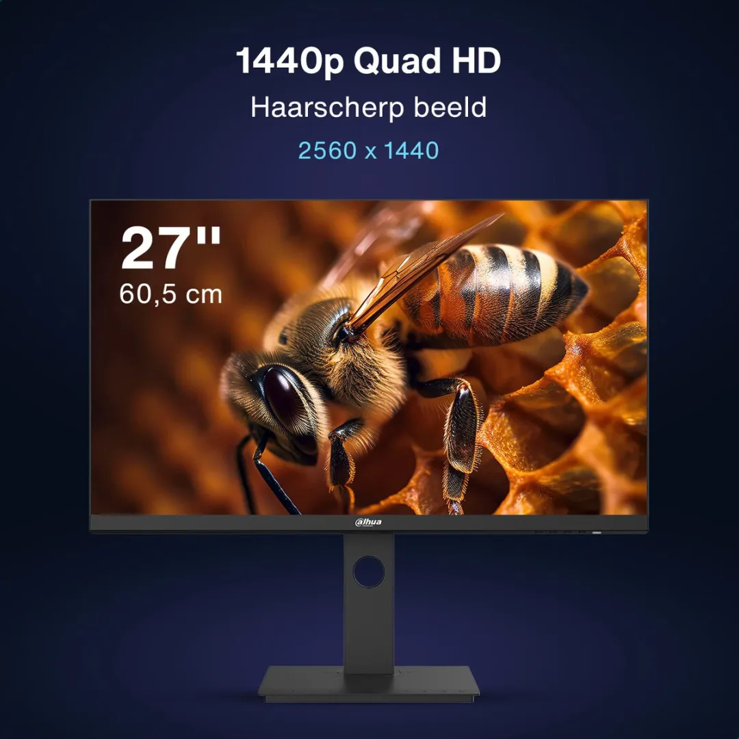 Dahua LM27-P301A QHD Monitor 27 inch - 75Hz - USB-C 65W