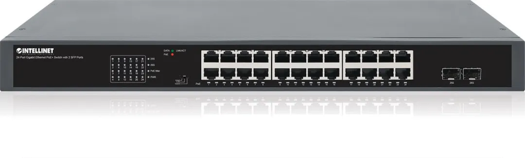 Intellinet 561907 24x 10G Unmanaged Switch - 2x SFP