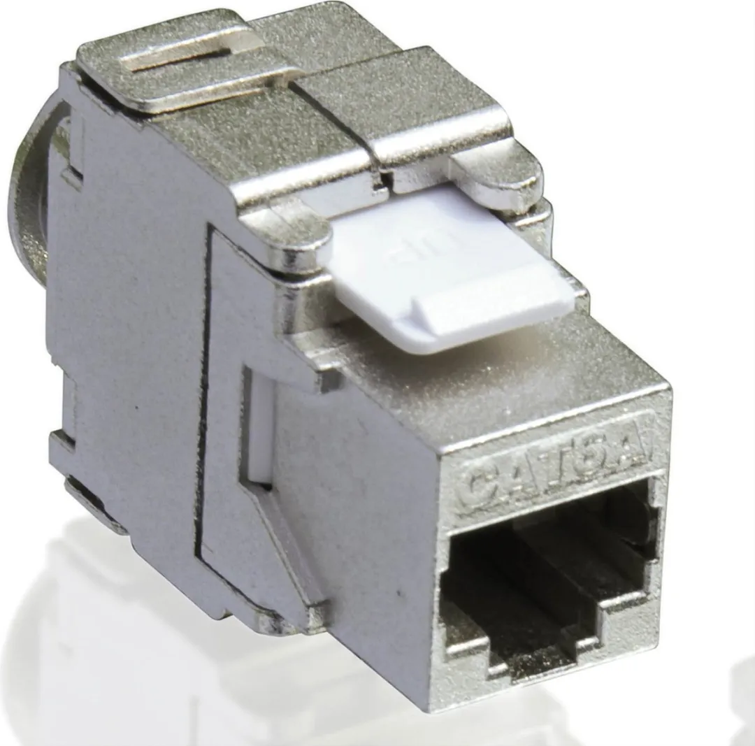 Value Cat.6A Keystone RJ-45 - 10 Gbps - Zilver - afbeelding 3 van 5