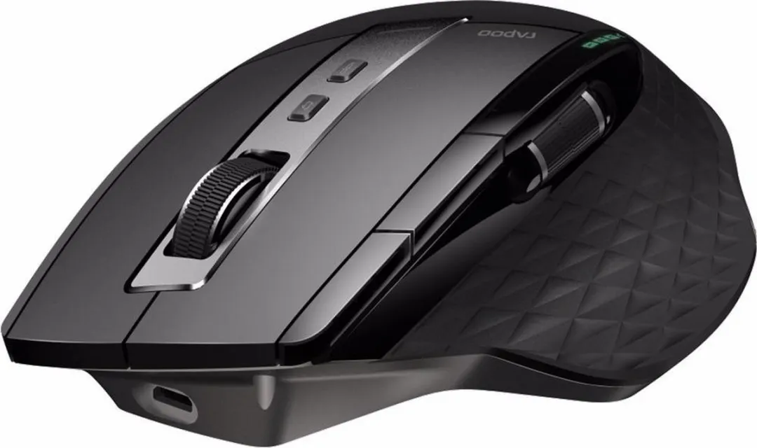 Rapoo MT750S Draadloze Muis - Bluetooth & 2.4GHz - Zwart