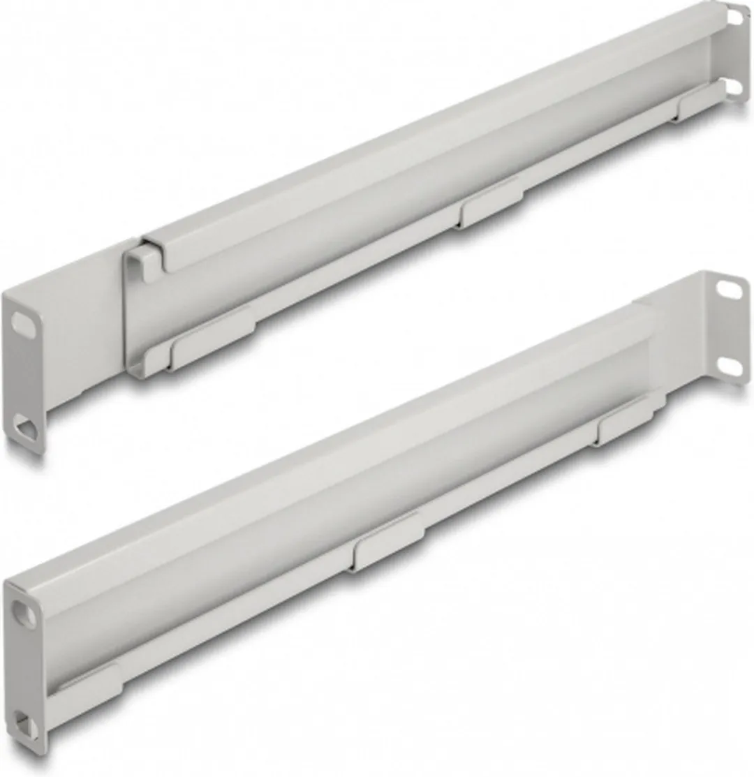 Delock 66886 Montagebeugel 19" 368-600mm - Grijs - 2 Stuks - afbeelding 5 van 5