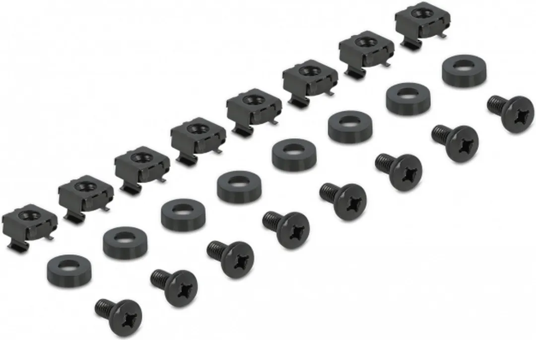 Delock 66886 Montagebeugel 19" 368-600mm - Grijs - 2 Stuks - afbeelding 4 van 5