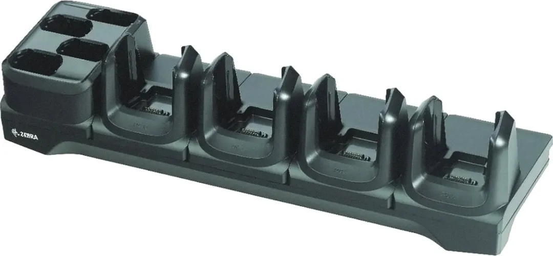Zebra CRD-MC33-4SE4BC-01 Oplader/Communicatiestation - 4 Slots - Zwart
