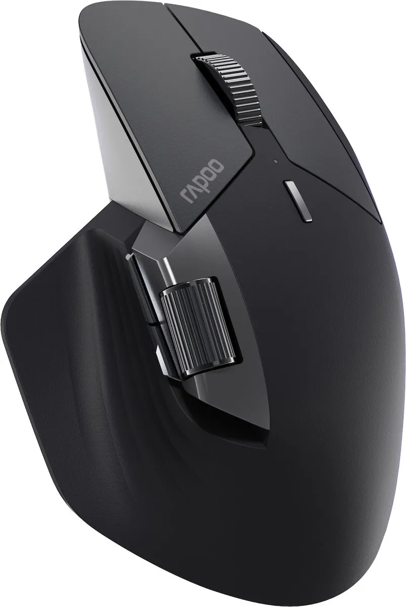 Rapoo MT760M Draadloze Muis - 4000 DPI - Grijs/Zwart