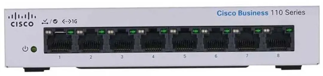 Cisco CBS110-8T-D-EU Switch 8 Poorten - Grijs
