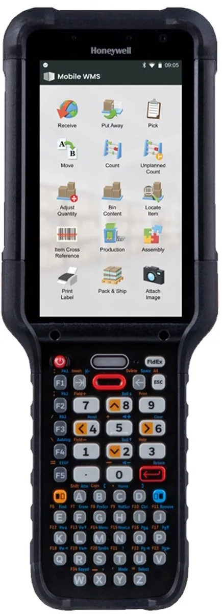 Honeywell CK67 PDA - 10,9 cm Touchscreen - 508 g - Zwart