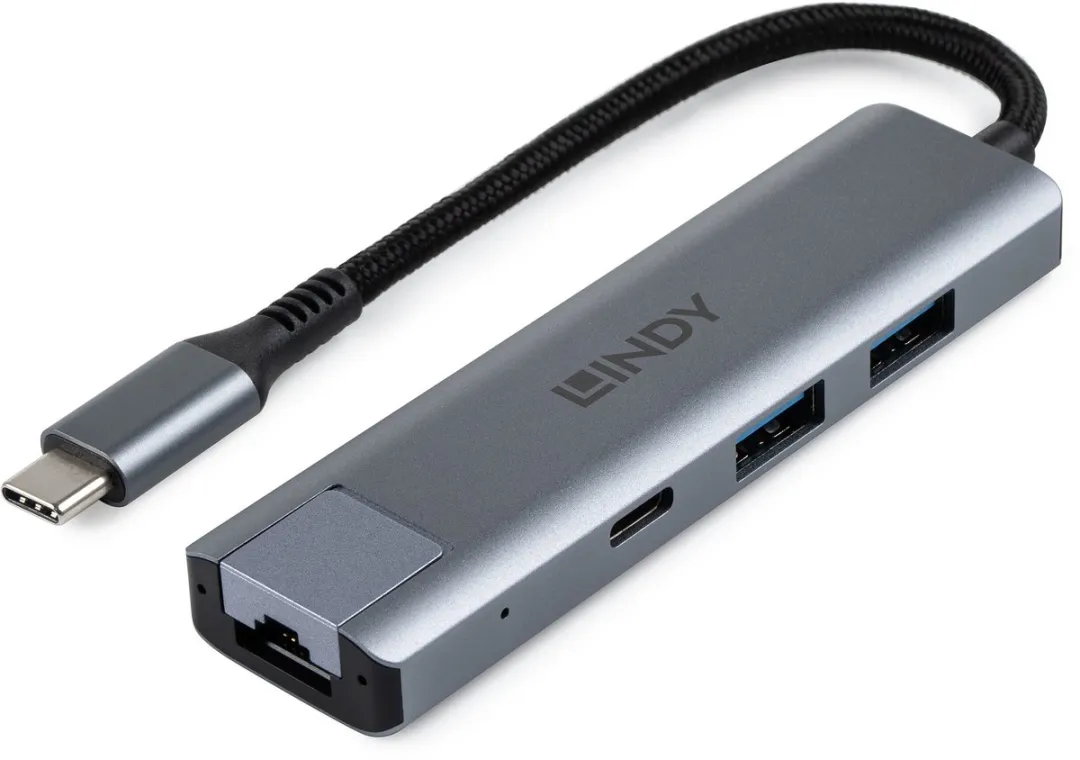 Lindy 43422 USB 3.2 Gen 2 Type-C Interface Hub