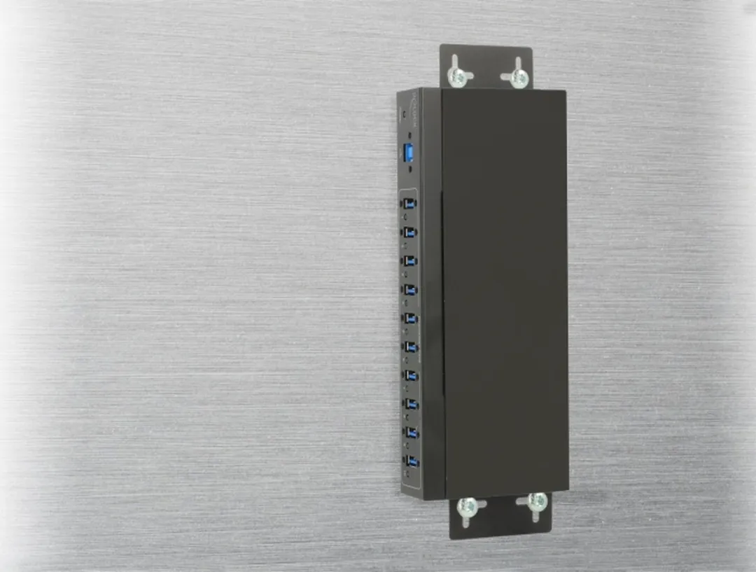 Delock 63919 Externe Industriehub - 10x USB 3.0 Type-A - 20kV ESD
