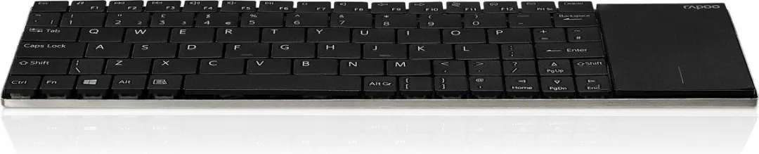 Rapoo E2710 Draadloos Multimedia Toetsenbord - Zwart