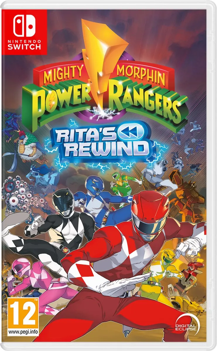 Mindscape Mighty Morphin Power Rangers Rita's Rewind Nintendo Switch