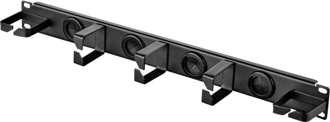 Renkforce RF-3525042 Kabelgeleiding 19" 1 HE - Zwart