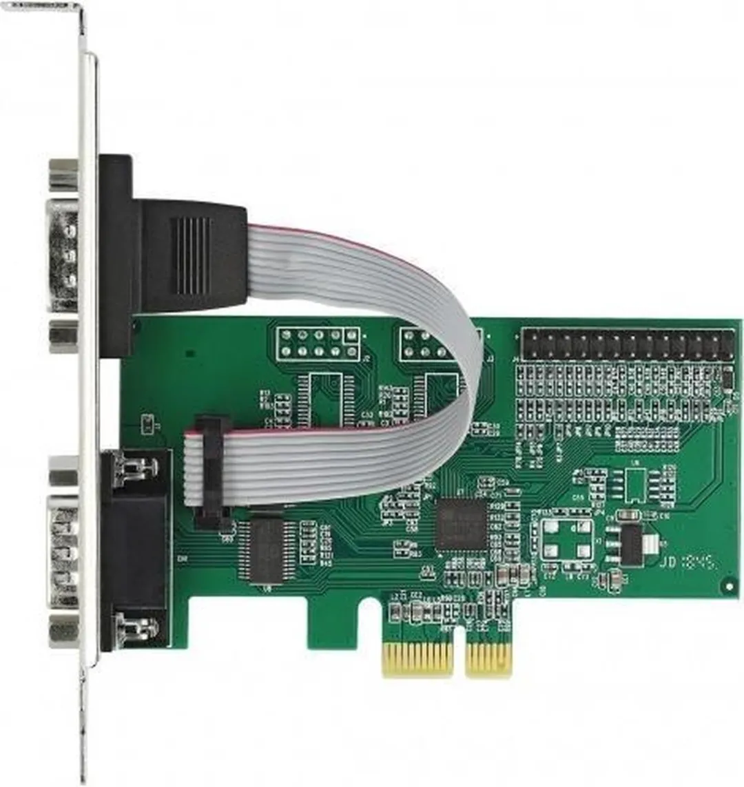 Delock 89556 PCI-Express Interfacekaart Parallel/Serie - 2x 9-pins & 1x 25-pins
