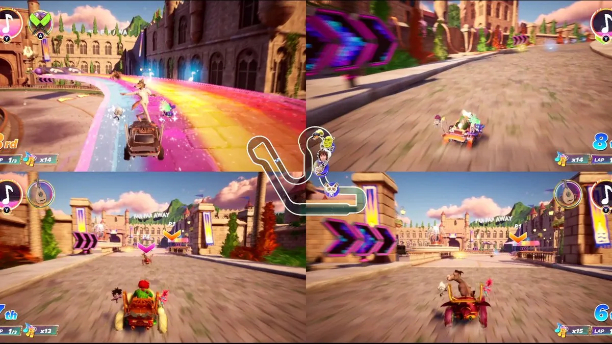 Mindscape DreamWorks All-Star Kart Racing - PS4