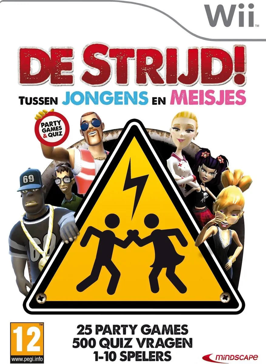 Mindscape De Strijd Tussen Jongens En Meisjes Wii