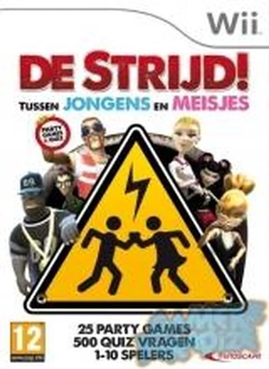 Mindscape De Strijd Tussen Jongens En Meisjes Wii - 10 Spelers