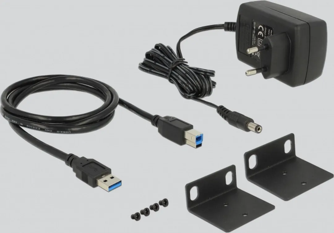 Delock 19 Industrie Hub 64039 USB 3.1 - 13 Poorten Zwart
