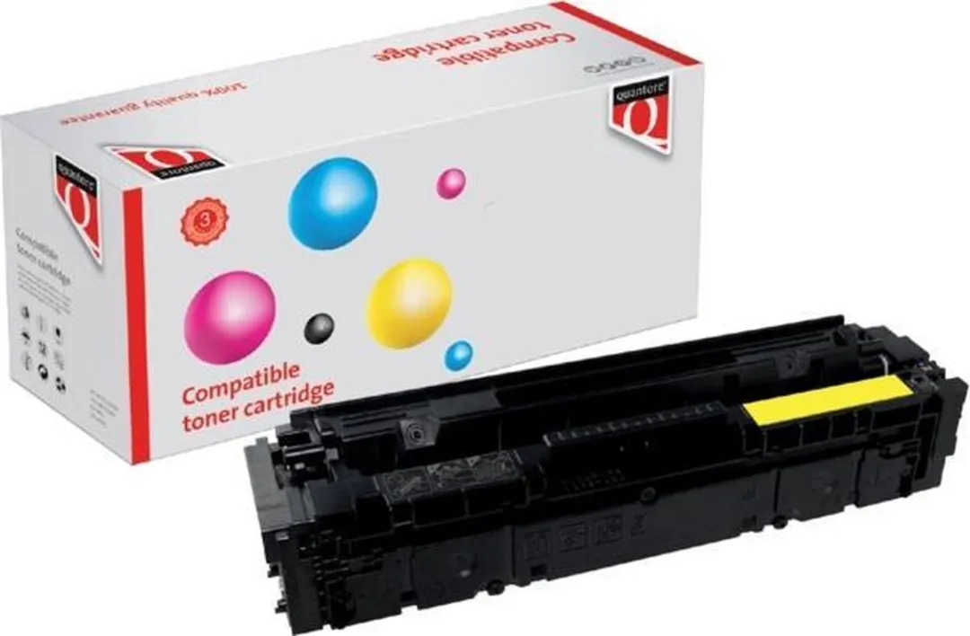 Quantore Toner Cartridge HP 201X Geel