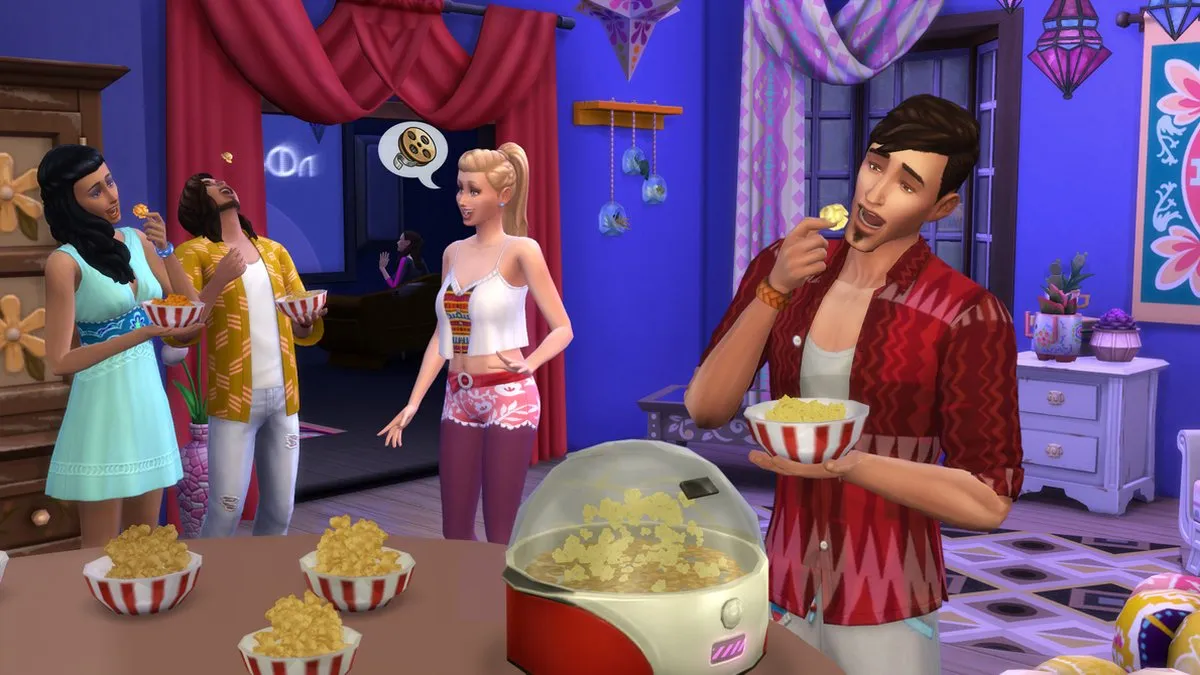 Electronic Arts The Sims 4 Movie Hangout Stuff - Xbox One