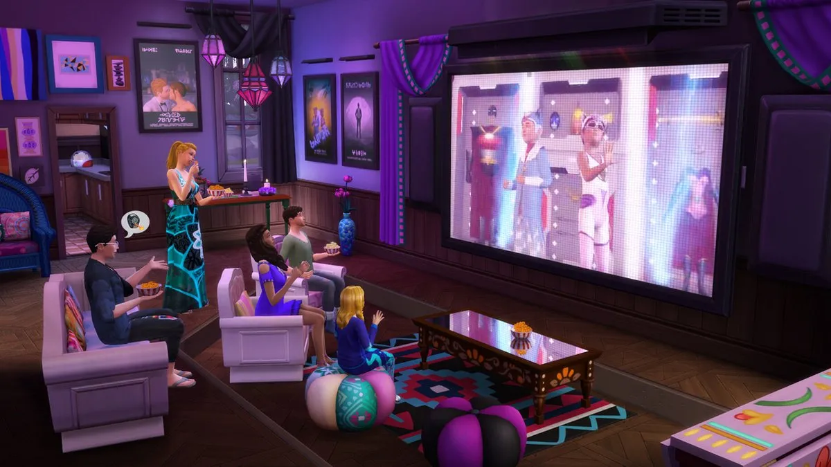 Electronic Arts The Sims 4 Movie Hangout Stuff - Xbox One
