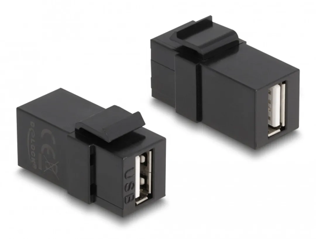Delock Keystone Module USB 2.0 A Vrouw 87829