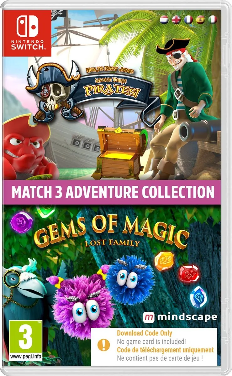 Mindscape Match 3 Adventure Collection Nintendo Switch