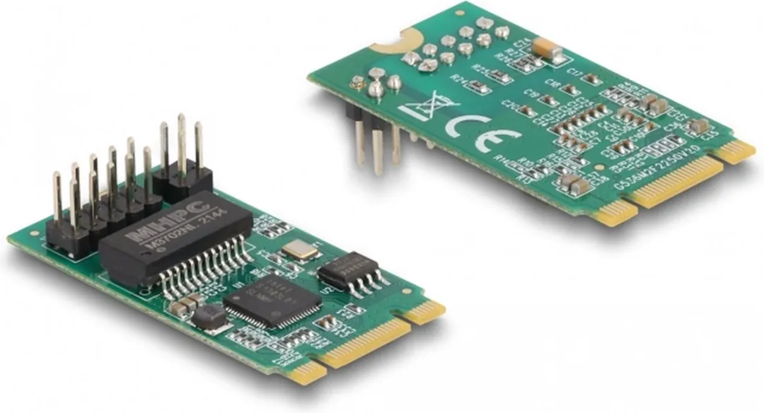 Delock M.2 Key B+M 2.5Gbps Netwerkkaart - Zwart
