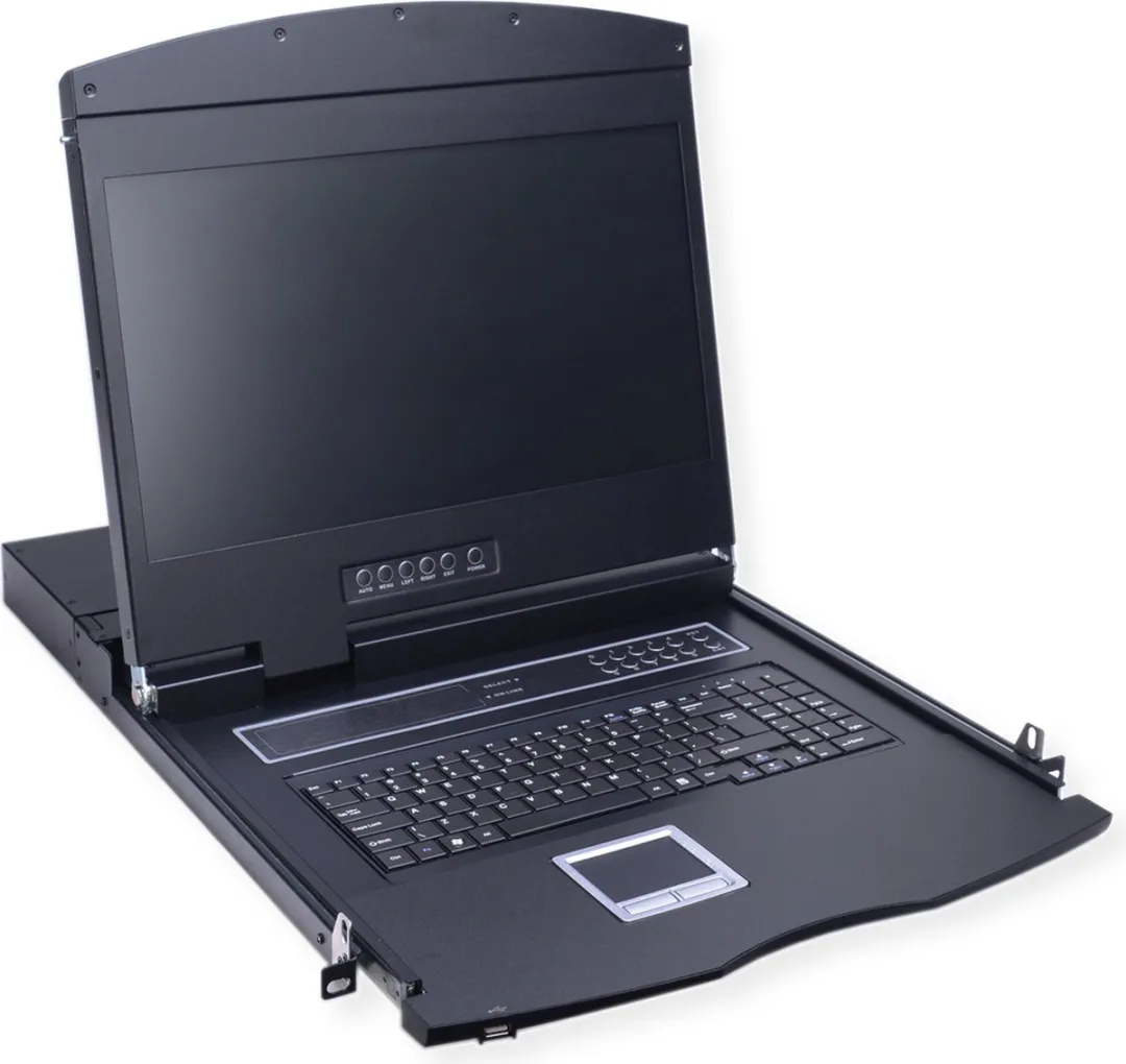 Value 19" KVM-switch 26.99.0193 - 8-poorts - Zwart - afbeelding 2 van 6