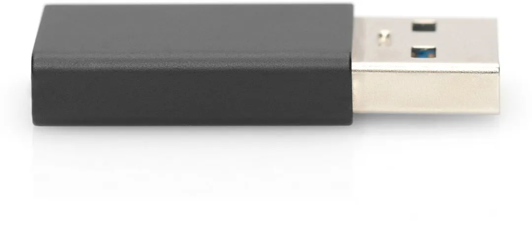 Digitus AK-300524-000-S USB-C naar USB-A Adapter - Zwart