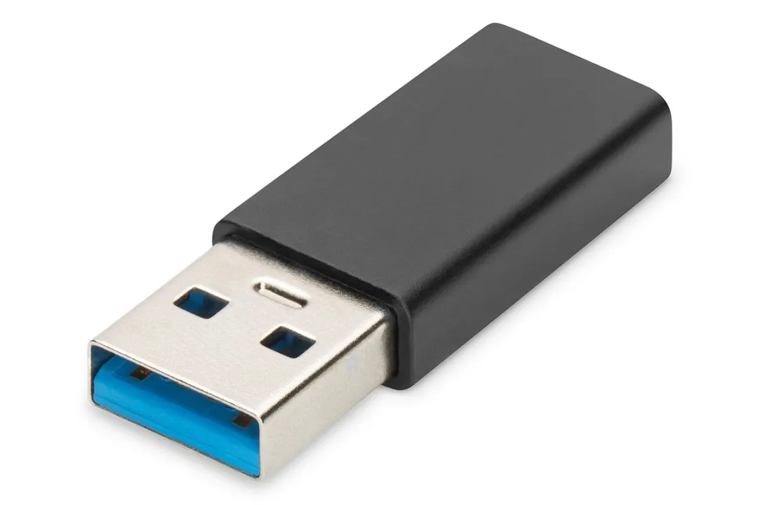 Digitus AK-300524-000-S USB-C naar USB-A Adapter