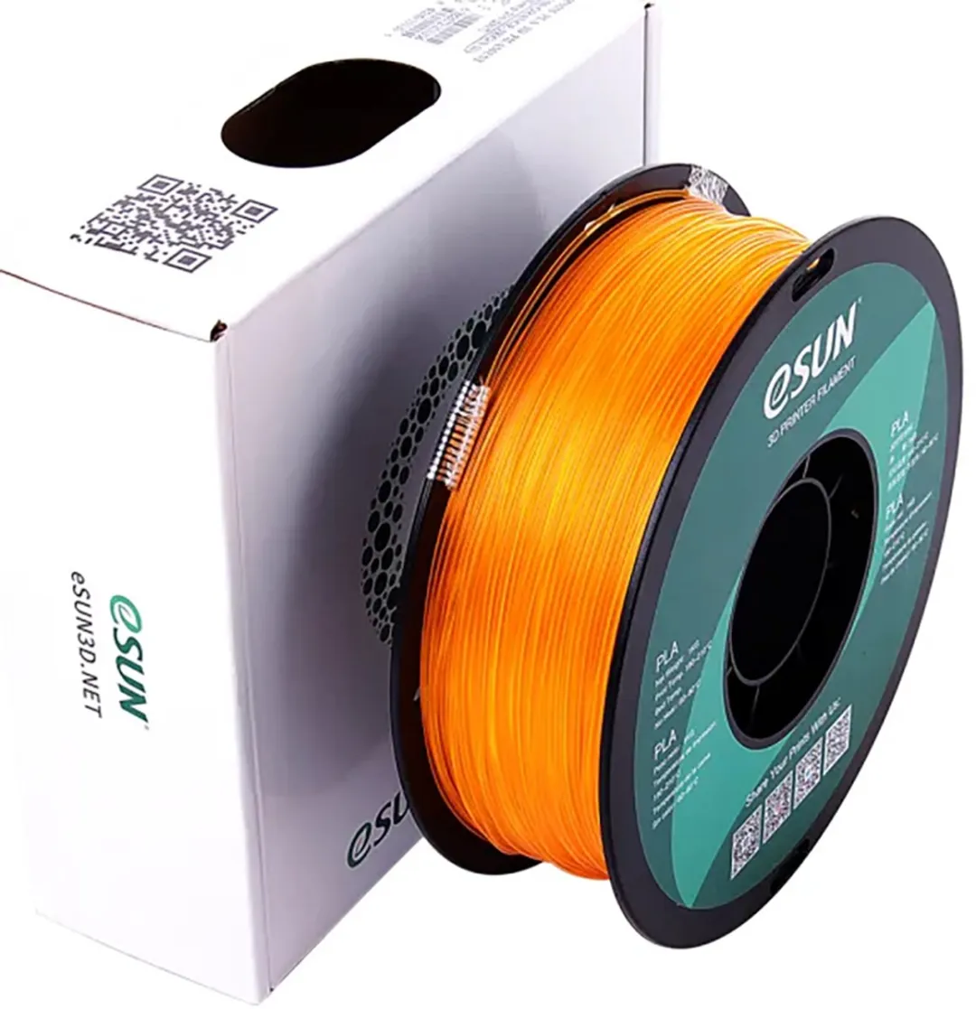 ESUN PLA Filament 1.75mm Transparant Oranje 1kg