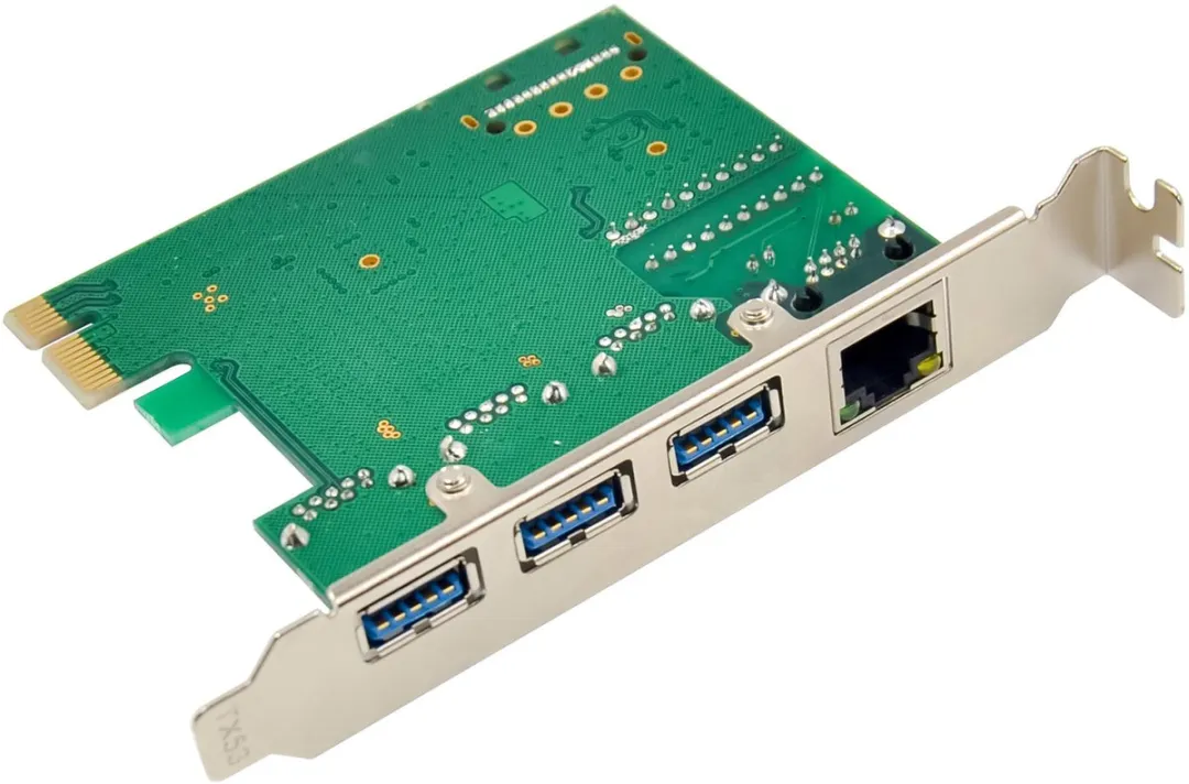 InLine Combo Kaart Gigabit Netwerk & USB 3.2 Gen.1 51125R