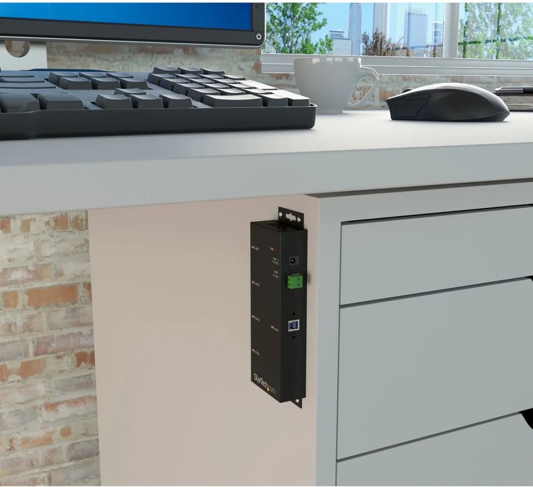 Startech ST4300USBM USB Hub 4 Poorten - Zwart