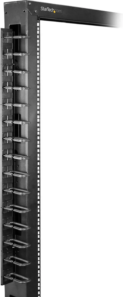StarTech Verticale kabelmanager met D-ring haken - 0U - 91 cm