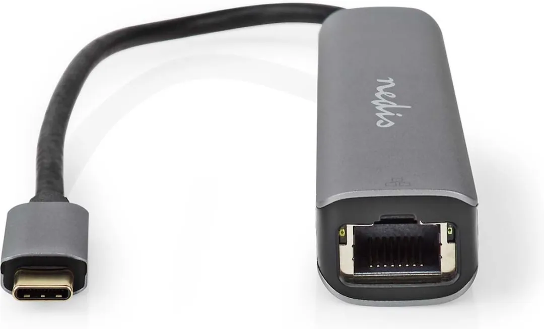 Nedis CCBW64220AT02 USB-C Hub 4-in-1 - 5Gbps - 0,2m - Antraciet - afbeelding 6 van 6