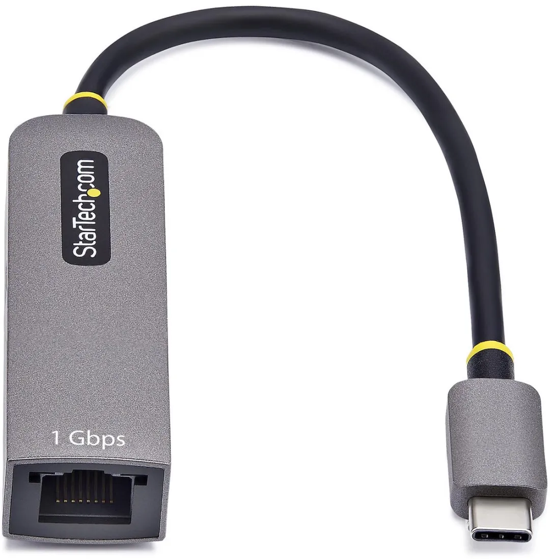 Startech 1GPD3-USB-C-ETHERnet Adapter - 1Gbps - 100W PD - Thunderbolt