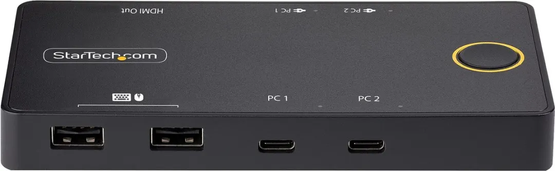 Startech C2-H46-UC2-PD-KVM KVM-switch - Zwart - afbeelding 4 van 6