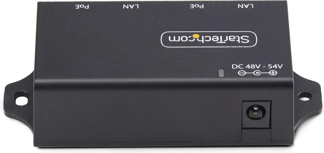 Startech AF221CE-POE-INJECTOR PoE+ Injector 30W - Zwart - afbeelding 6 van 6